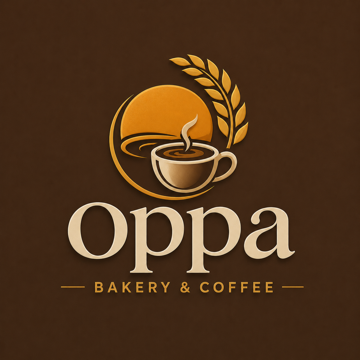 Logo Oppa Bakery & Coffee